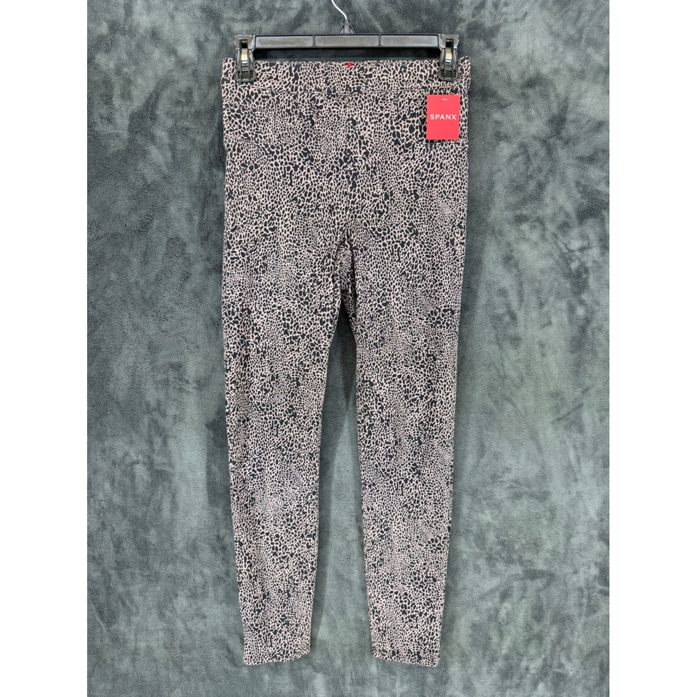 Spanx‎ Desert Dot Ankle Jean-ish Leggings 20018R Leopard Print Womens Small NEW